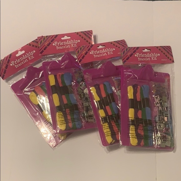 NWT Set of 4 Friendship Project Bracelet Kits - Picture 1 of 8